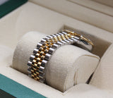 Rolex - Pre-owned Datejust 31 Green Diamond Floral Dial Diamond Bezel Jubilee Bracelet 278343RBR