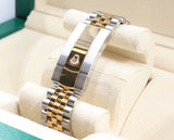 Rolex - Pre-owned Two Tone Yellow Gold Sky-Dweller Black Dial Jubilee Bracelet 336933