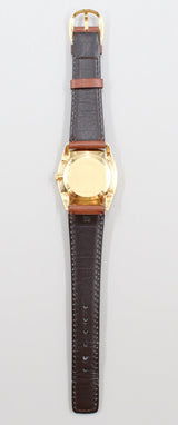 Patek Philippe - Pre-owned Yellow Gold Golden Ellipse Gold Dial 3844J