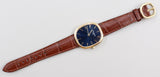Patek Philippe - Pre-owned Yellow Gold Golden Ellipse Blue Dial 3738/100J