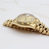 Rolex - Pre-owned Yellow Gold Day-Date 36 Champagne Index Dial 18238