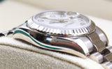 Rolex - White Gold Lady-Datejust Mother of Pearl Diamond Dial Presidential Bracelet 179179NG