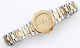 Patek Philippe - Pre-owned Two Tone Yellow Gold Nautilus 33mm Champagne Dial 3900