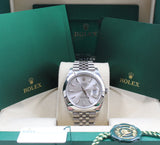 Rolex - Unworn Datejust 41 Silver Index Dial Jubilee Bracelet 126300