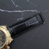 Rolex - Pre-owned Yellow Gold Daytona 40mm Tahitian Mother of Pearl Roman Dial 116518