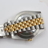 Rolex - Pre-owned Two Tone Yellow Gold Datejust 41 Champagne Index Dial 126333
