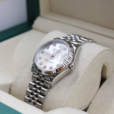 Rolex - Unworn Datejust 31 Silver Diamond Dial Jubilee Bracelet 278274