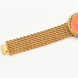 Patek Philippe - Pre-owned Yellow Gold 28mm Coral Dial 4282/001