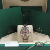 Rolex - Unworn Datejust 31 Pink Roman Dial Oyster Bracelet 278274