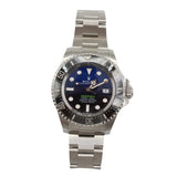 Rolex - Pre-owned Stainless Steel Deepsea James Cameron 44mm Blue Dial 136660