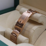 Rolex - Unworn Rose Gold Oyster Perpetual 34 Blue Lacquer Stone Dial 124205