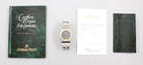 Audemars Piguet - Pre-owned Two Tone Yellow Gold Royal Oak 33mm Grey Dial 56303SA