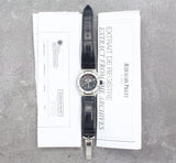 Audemars Piguet - Pre-owned Stainless Steel Royal Oak Offshore Triple Calendar 38mm Blue Dial 25808ST