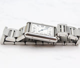 Cartier - Pre-owned Stainless Steel Tank Must De Cartier Large 33.7 x 25.5mm WSTA0052