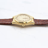 Audemars Piguet - Pre-owned Yellow Gold Royal Oak Mini 28mm White Dial 66800BA