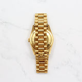 Rolex - Pre-owned Yellow Gold Day-Date 36 Champagne Ruby & Diamond Dial 18238