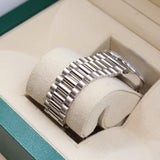 Rolex - Unworn Day-Date 36 Platinum Mother of Pearl Diamond Dial 128396TBR
