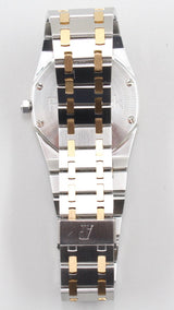 Audemars Piguet - Pre-owned Two Tone Yellow Gold Royal Oak 33mm Grey Dial 56143SA