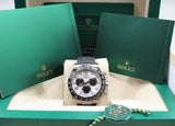 Rolex - Pre-owned White Gold Daytona Meteorite Dial OysterFlex 116519LN