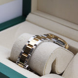 Rolex - Unworn Two Tone Yellow Gold Datejust 31  White Roman Dial Two-Tone Yellow Gold Oyster Bracelet 278243
