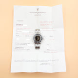 Rolex - Pre-owned Submariner Gilt Chapter Ring Exclamation Military Provenance Tropical Dial 5512