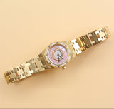 Audemars Piguet - Pre-owned Rose Gold Royal Oak Mini Mother of Pearl Diamond Dial Diamond Bezel 67076OR