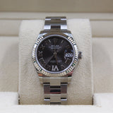 Rolex - Unworn Datejust 31 Grey Diamond VI Dial Oyster Bracelet 278274