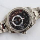 Rolex - Pre-owned White Gold Sky-Dweller 42mm Black Dial 326939