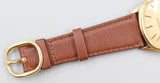 Patek Philippe - Pre-owned Yellow Gold Golden Ellipse Gold Dial 3844J
