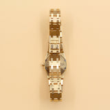 Audemars Piguet - Pre-owned Rose Gold Royal Oak Mini Mother of Pearl Diamond Dial Diamond Bezel 67076OR