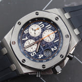 Audemars Piguet - Pre-owned Royal Oak Offshore Chronograph "Navy" Blue Dial 26470ST