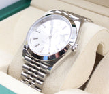 Rolex - Unworn Datejust 41 Silver Index Dial Jubilee Bracelet 126300