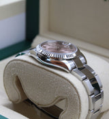 Rolex - Unworn Datejust 31 Pink Roman Dial Oyster Bracelet 278274