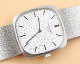 Patek Philippe - Pre-owned White Gold Golden Ellipse Silver Dial 3566