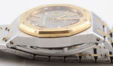 Audemars Piguet - Pre-owned Two Tone Yellow Gold Royal Oak 33mm Grey Dial 15000SA