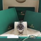 Rolex - Unworn Datejust 31 Grey Diamond Dial Oyster Bracelet 278274