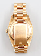 Rolex - Pre-owned Yellow Gold Day-Date 36 Salmon Pie Pan Dial 1803