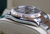 Rolex - Pre-owned Two Tone Rose Gold Datejust 36 Wimbledon Roman Dial Oyster Bracelet 126231