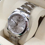 Rolex - Pre-owned Datejust 41mm Silver Dial Oyster Bracelet 126300
