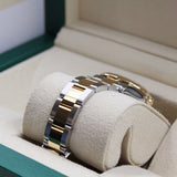 Rolex - Unworn Two Tone Yellow Gold Datejust 31 White Roman Dial Oyster Bracelet 278273