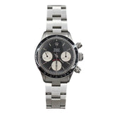 Rolex - Pre-owned Stainless Steel Daytona 40mm "Big Red" Black Dial 6263