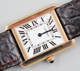Cartier - Pre-owned  Rose Gold Tank Solo Small 24 x 31mm W5200024