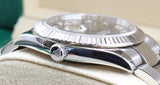 Rolex - Pre-owned Datejust 41 Black Diamond Dial Oyster Bracelet 126334