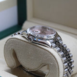 Rolex - Unworn Stainless Steel Datejust 31 Pink Diamond VI Dial 278274