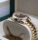 Rolex - Unworn Datejust 31 Red Ombre Diamond Dial Presidential Bracelet 278278