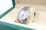 Rolex - Pre-owned  Datejust 41 White Roman Dial on an Oyster Bracelet 126300