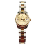 Rolex - Unworn Two Tone Yellow Gold Datejust 31 Champagne Index Dial Oyster Bracelet 278273