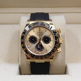 Rolex - Pre-owned Yellow Gold Daytona Champagne "Pikachu" Dial Oysterflex 126518LN
