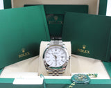 Rolex - Unworn Datejust 41 White Index Dial Jubilee Bracelet 126300