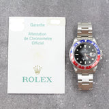Rolex - Unworn GMT-Master II "Pepsi" 16710 FULL STICKERS NEW OLD STOCK